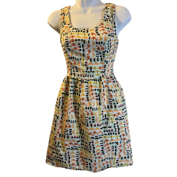 Small sushi print dress - Picture 2 of 7